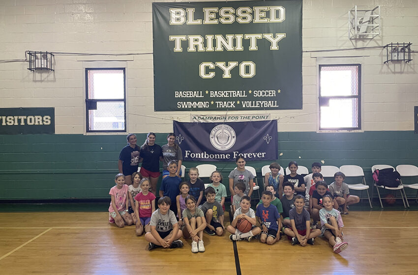  Blessed Trinity Basketball Camp Begins